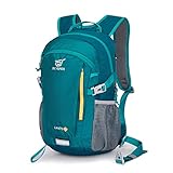 SKYSPER Leicht Wanderrucksack Klein Rucksack mit Rückenbelüftung...