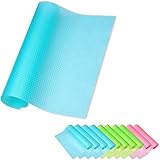 AUSYDE 10 Stück Kühlschrank Pad Salat Gemüse Liner Frische Tabs...