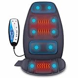 Snailax Massagesitzauflage mit Wärme, 10 Vibrationsmotoren Massageauflage...