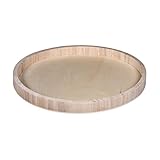 Rayher 62731000 Holz-Tablett, FSC Mix Credit, 30cm ø