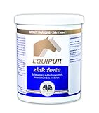 Vetripharm EQUIPUR Zink forte 1 kg Dose l Ergänzungsfutter für Pferde l...