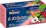 Meßmer 6-Kräuter-Mischung | 25 Teebeutel | Vegan | Glutenfrei |...