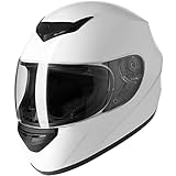 Favoto Motorradhelm Integralhelme für Erwachsene Vollvisierhelm Mopedhelm...