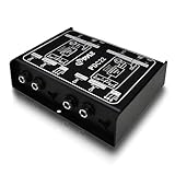 Pyle Premium DI Direct Injection Box, Passive DI Einheit, Brummen-Entferner...