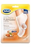 Scholl Expertcare intensiv pflegende Fußmaske in Socken mit Honig und...