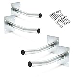 Wiltec 4X Autoreifen Wandhalter – 350 x 130 x 170 mm – aus Stahl –...