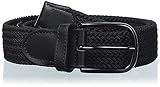 JACK&JONES Herren JACFALL Woven Belt Gürtel, Black, 80