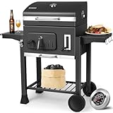Holzkohlegrills, Grillwagen XXL, Kohlegrill Groß, Holzkohlegrill mit...