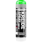GRIP Eventbasics Kreidespray 500 ml, neongrün, mit Überkopfdüse,...