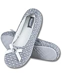 soxo Hausschuhe Ballerinas Damen Sommerschuhe Elegant Ballerina Schuhe...