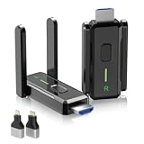 2025 Upgraded HDMI Wireless Transmitter and Receiver 150M/500FT,4K Decode...