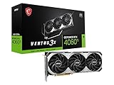 MSI GeForce RTX 4060 Ti Ventus 3X 8G OC Grafikkarte -NVIDIA RTX 4060 Ti, 8...