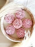 Vegane Handgemachte Kerze | Pfingstrose Peony | mehrere Düfte | 9cm x 4cm