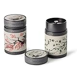 Eigenart Case Akashi 2er Set Metalldose rund mit Drehverschluss und einer...