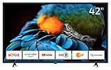 DYON Smart 42 XT - 105 cm (42 Zoll) Fernseher (Full-HD Smart TV, HD Triple...