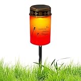 Ritual Kerzenstecker Lichter – LED-Grablichter | Grab für Friedhof |...