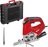 Einhell Stichsäge TE-JS 100 (750 W, max. 100 mm, 45° Schrägschnitt,...