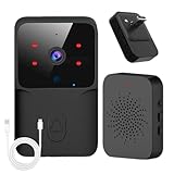 Kabellose Video-Türklingel, Video-Türklingel mit Ring –...