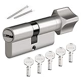 Hengsong Knaufzylinder Schließzylinder mit Knauf Zylinder,Türzylinder...