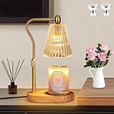 Loowoko Kerzenwärmer Lampe, Candle Warmer lamp mit Timer und Dimmer,...