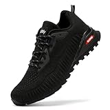 Kricely Traillaufschuhe Herren Leicht Atmungsaktiv Wanderstiefel rutschfest...