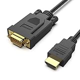 BENFEI HDMI zu VGA Konverter-Kabel 1,8 M, HDMI zu VGA D-SUB 15 Pin M/M...