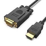 BENFEI HDMI zu VGA Konverter-Kabel 1,8M, Unidirektional HDMI zu VGA D-SUB...