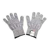 XUNPENG Klasse 5 HPPE Schnittbeständige Gartenhandschuhe, Verschleiß- und...