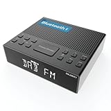 MAJORITY Knapwell | Bluetooth DAB, DAB+ Radiowecker | Nachttischradio mit...