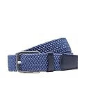 JACK&JONES Herren JACDEBLIN Woven Belt Gürtel, Navy Blazer, 80