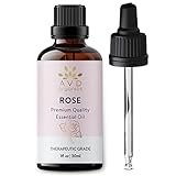 AVD ORGANICS Ätherisches Rosenöl 30 ml | hochwertige therapeutische...