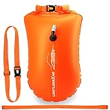 LimitlessXme Schwimmboje & Trockensack — 28l Orange. Sicherheit beim...