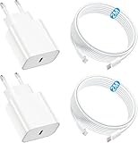 20W Schnelllader und Ladegerät für iPhone 14/14 Plus/14 Pro/14 Pro Max/13...