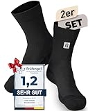 CORE GORIMO – 2 Paar – Merino Wandersocken – mit Anti-Blasen Schutz...