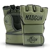 MADGON Premium MMA Handschuhe für Kampfsport, Grappling, Sparring, Krav...