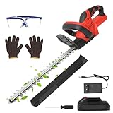 Heckenschere, Akku, Heckenschere, kabellos, 21 V mit 7500 mAh Akku und...