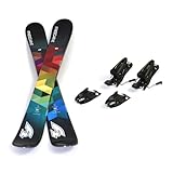 F2 Snowblades Freecarve 99cm Set mit Sicherheitsbindung Fun Ski Kurzski