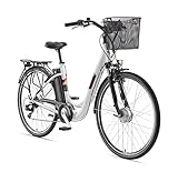 TELEFUNKEN E-Bike Elektrofahrrad Alu 28 Zoll mit 7-Gang Shimano...