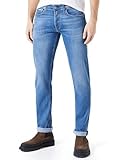 Replay Herren Jeans Grover Straight-Fit mit Stretch, Blau (Mid Blue 009),...