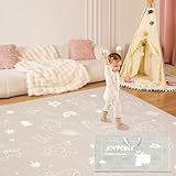 Joypony Krabbelmatte Baby, 120x120 CM Faltbare Spielmatte, Wasserdicht &...