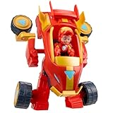 Marvel Iron Man and his Awesome Friends 2-In-1 Mech-Anzug & Fahrzeug,...