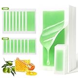 KINDLUME 80 Stück Kaltwachsstreifen, Wachsstreifen Haarentfernung, Wax...