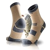 RANDY SUN Merino Wolle Socken für Damen & Herren, Wasserdichte...