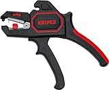 KNIPEX Automatische Abisolierzange, in Blister, 0,2-6 mm², Feinjustierung,...