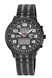 ETT Eco Tech Time Funk Solar Herren Uhr Analog mit Edelstahl Armband...