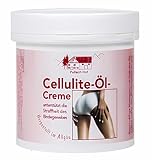 CELLULITE-ÖL CREME 250ml Teebaum-Öl Aloe-Vera-Öl Anti-Cellulite Haut...