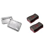 Weber 6416 Alu-Tropfschalen, groß, 28 x 18 x 5 cm, 10 Stück,...