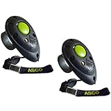 ASCO 2X Premium Clicker, Finger Clicker für Clickertraining, Hunde Katzen...