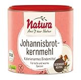 Natura Bio Johannisbrotkernmehl – 100 g – Kalorienarmes, pflanzliches...