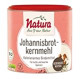 Natura Bio Johannisbrotkernmehl – 100 g – Kalorienarmes, pflanzliches...